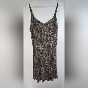 Old Navy Fit & Flare Printed Cami Dress - XXL
